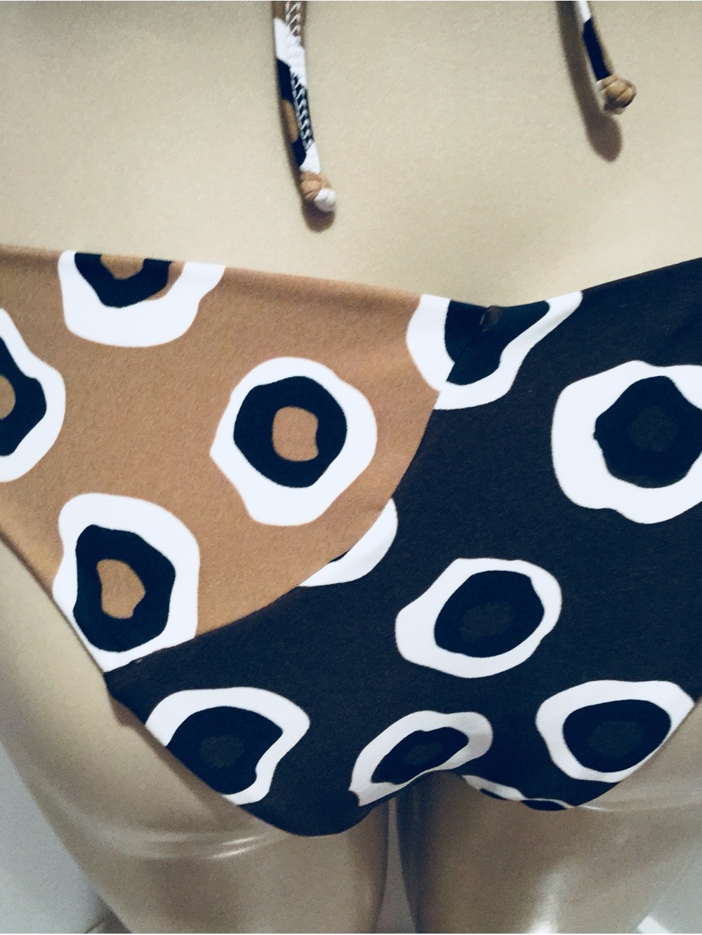 AGUA DE COCO ANIMAL PRINT HALTER BIKINI. - Picture 8 of 11